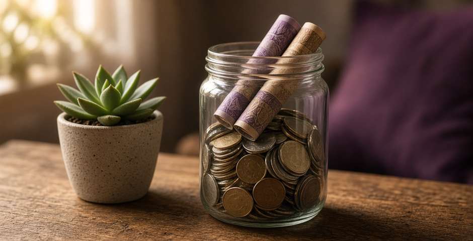 Cofre simbolizando reserva de emergência financeira